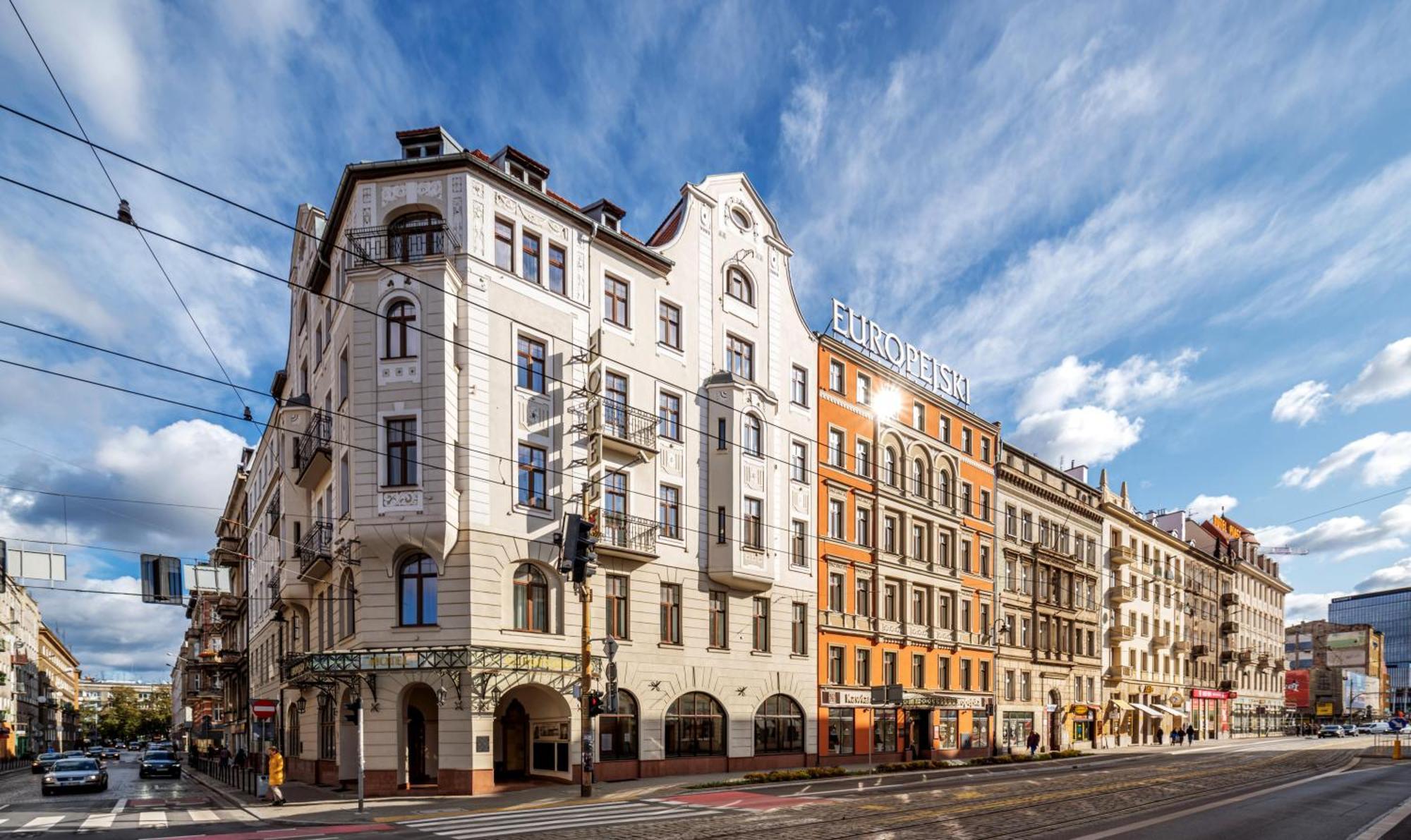 Hotel Europejski Wroclaw Centrum Bagian luar foto